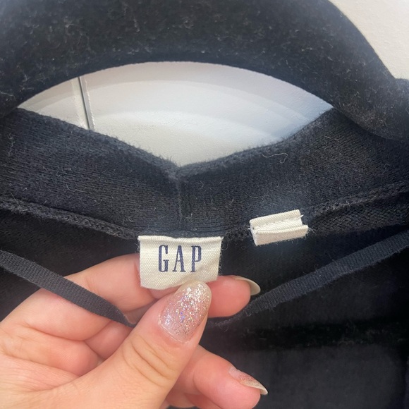 Black Gap Open Front Cardigan - Picture 2 of 3